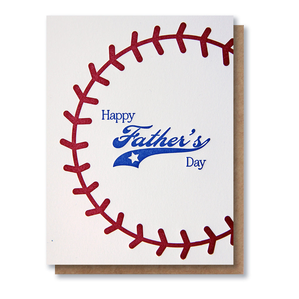 Digital NY Baseball Father's Day card